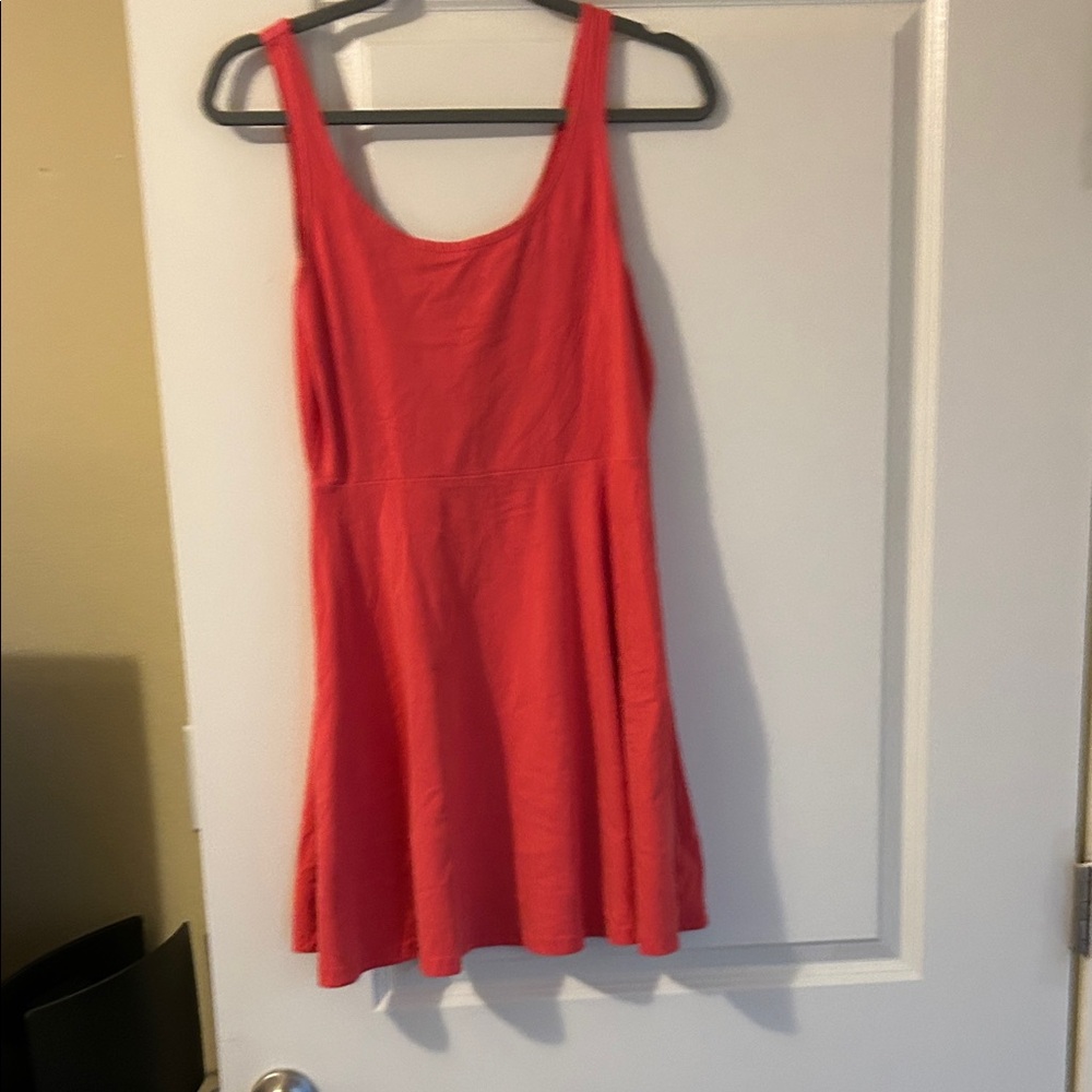 Express Sleeveless Red Mini Dress